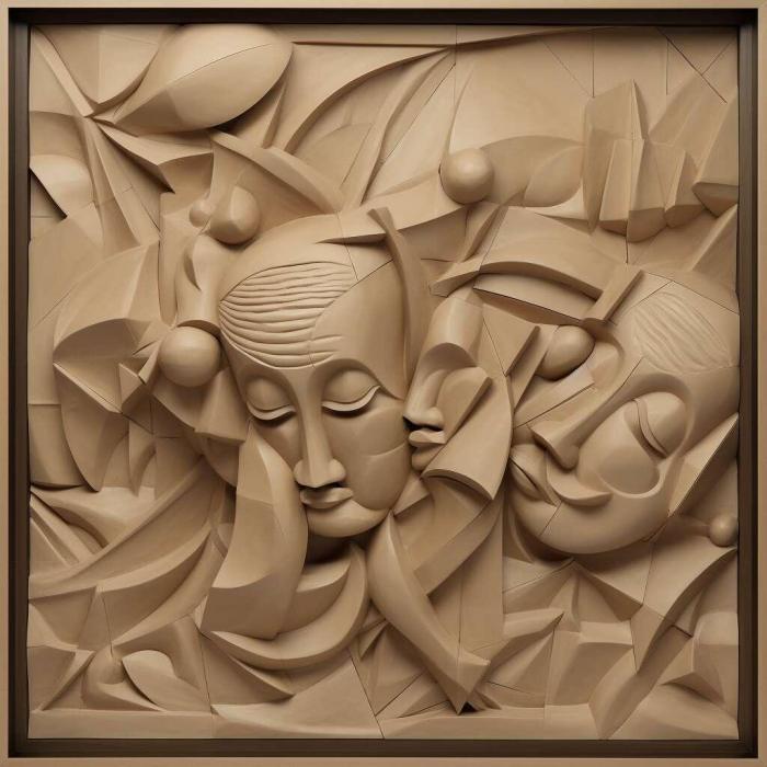 نموذج ثلاثي الأبعاد لآلة CNC 3D Art 